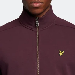 Tracksuits*Lyle And Scott Track Top in Burgundy