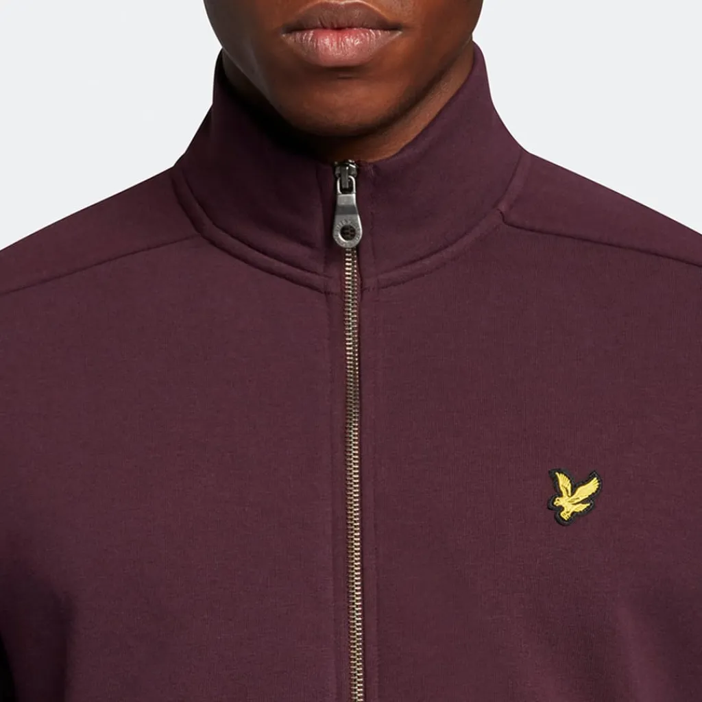 Tracksuits*Lyle And Scott Track Top in Burgundy