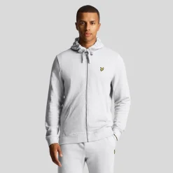 Sweatshirts|Hoodies*Lyle And Scott Zip Through Hoodie in Grey