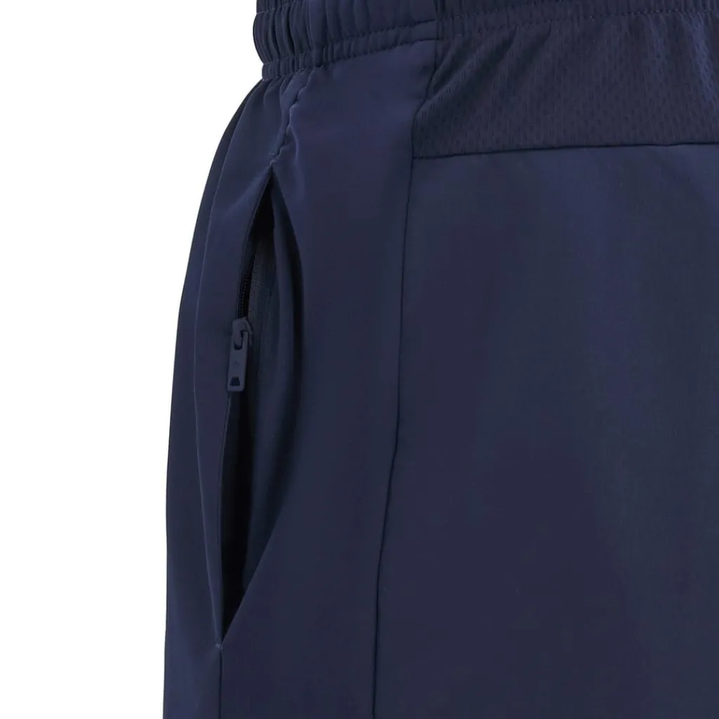 Fitness And Gym Shorts*Macron Scotland Rugby Union Bermuda Travel Shorts 2024 Adults in Blue