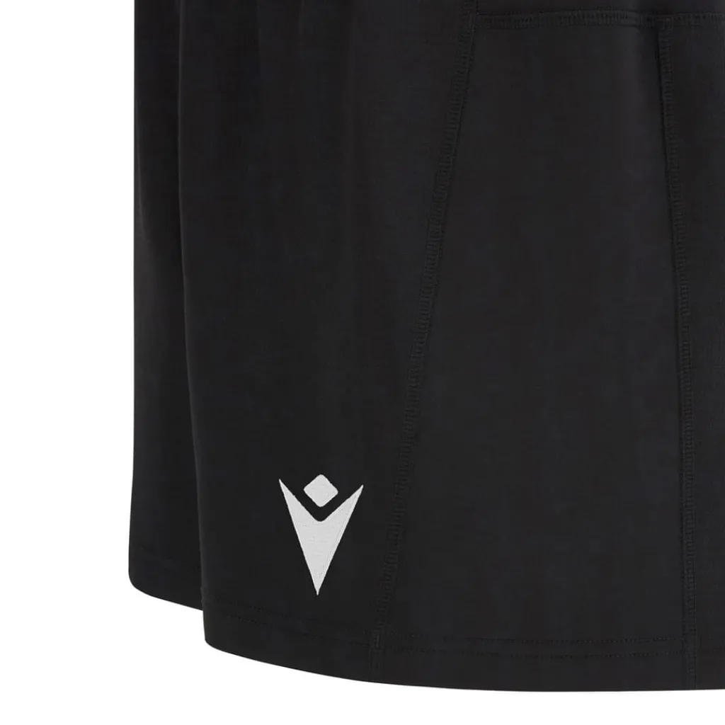 Fitness And Gym Shorts*Macron Wales Rugby Training Shorts 2024 Adults in Black