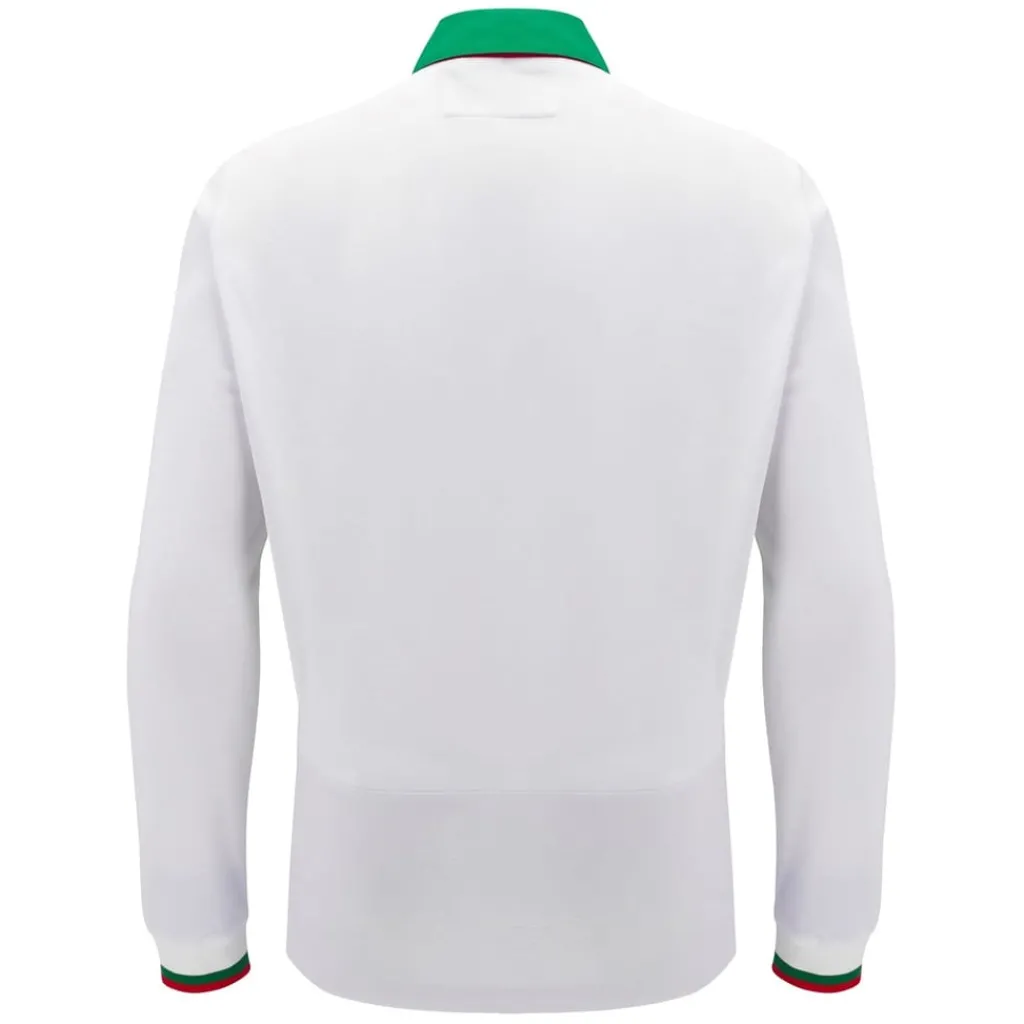 Football And Rugby Clothing*Macron Welsh Rugby Union Long Sleeve Away Shirt 2024 Adults in White