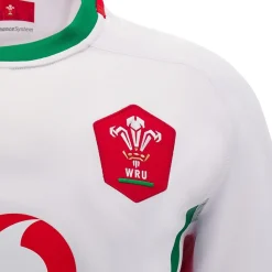 Football And Rugby Clothing*Macron Welsh Rugby Union Away Shirt 2024 Adults in White