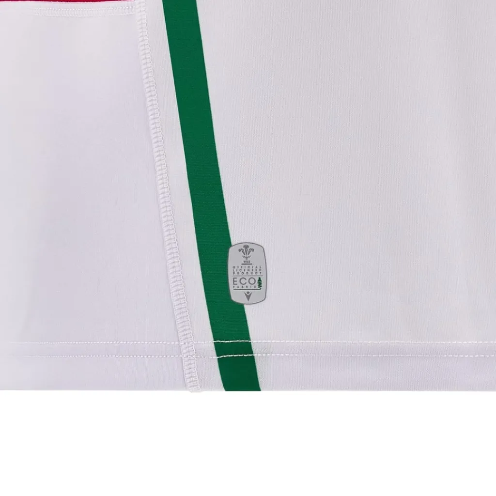 Football And Rugby Clothing*Macron Welsh Rugby Union Away Shirt 2024 Adults in White