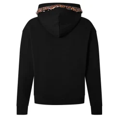 Hoodies*Marcelo Burlon Hooded Regular Fit Sweatshirt in Black
