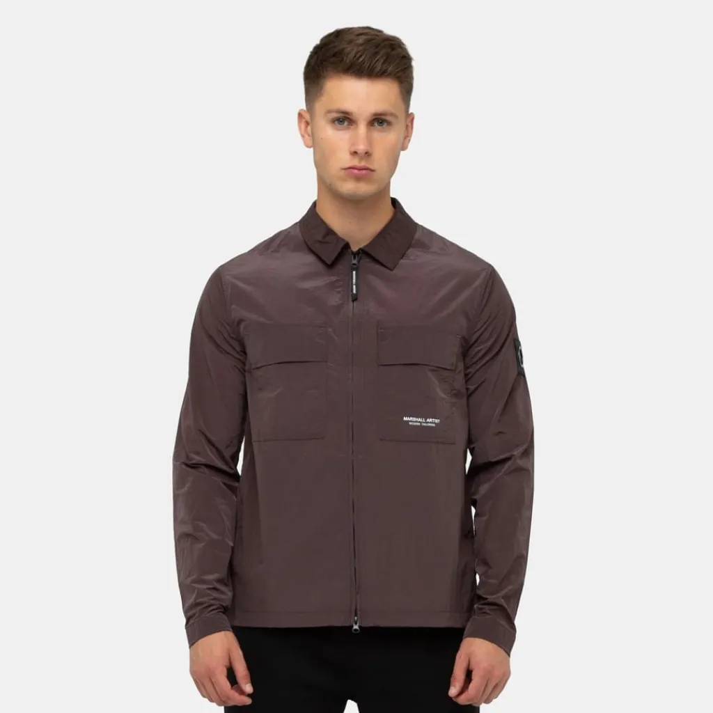Coats And Jackets*Marshall Artist Artist Corazza Overshirt in Purple