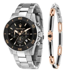 Jewellery-Watches*Maserati Competiz Wristwatch in Silver