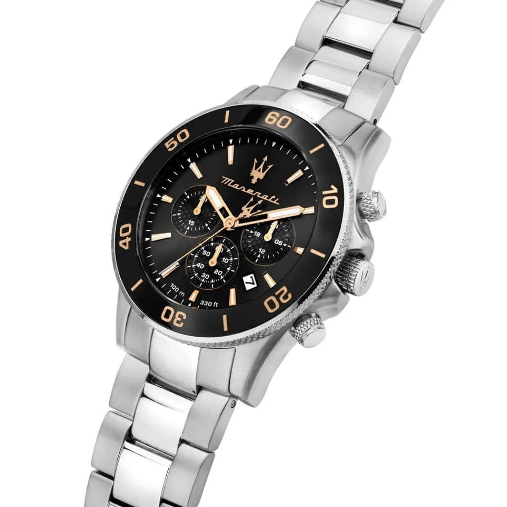 Jewellery-Watches*Maserati Competiz Wristwatch in Silver
