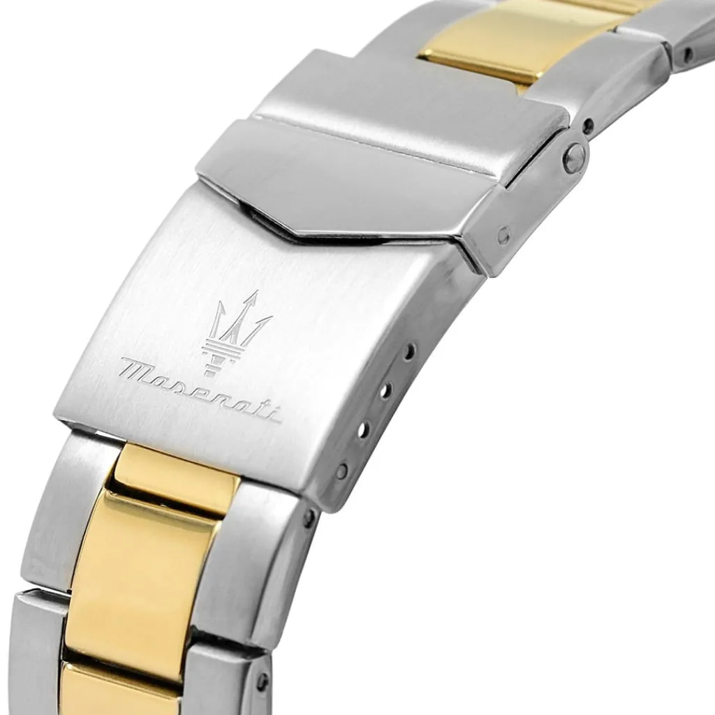 Jewellery-Watches*Maserati Stainless Steel Sports Analogue Watch in Silver