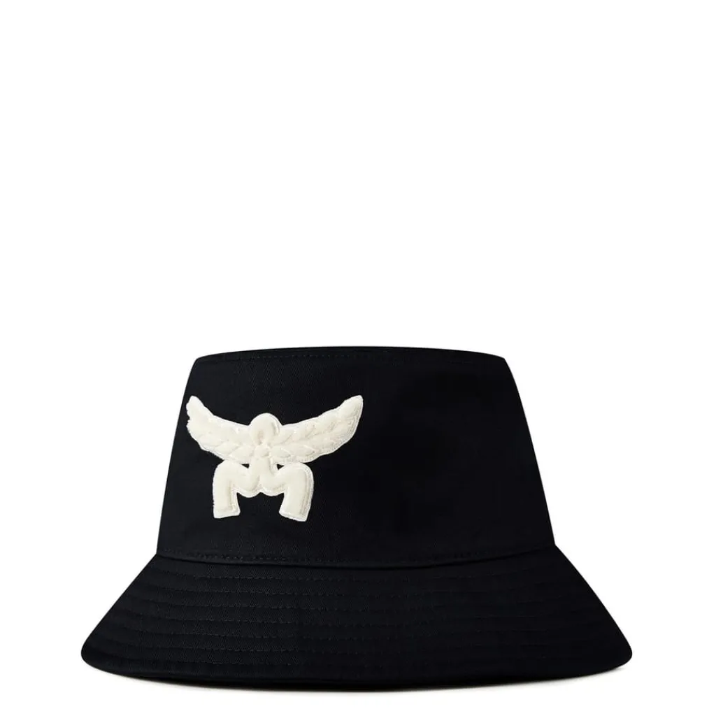 Caps-Hats*MCM Essential Logo Bucket Hat in Blue