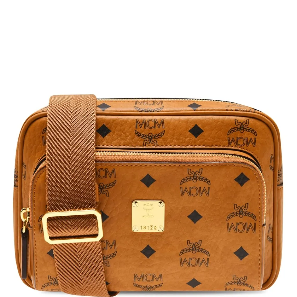 Bags*MCM Klassik Cross Body Bag in Brown