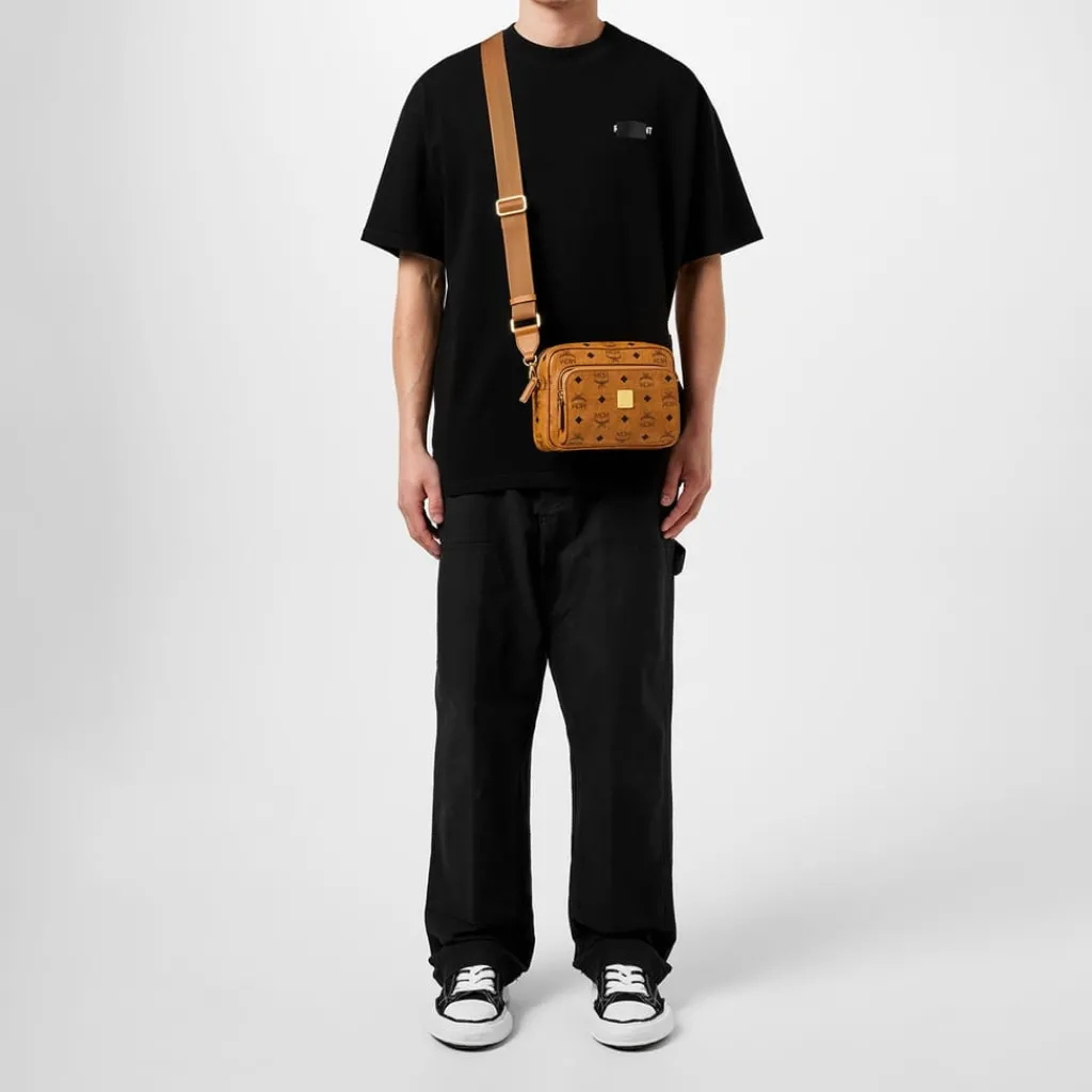 Bags*MCM Klassik Cross Body Bag in Brown