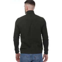 Sweatshirts*Mercery Amonwoods Waffle Zip Through Sweatshirt in Khaki