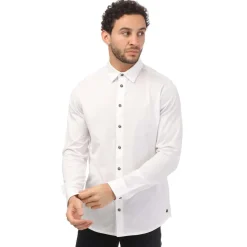Shirts*Mercery Beynol Jersey Shirt in White