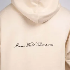 Sweatshirts*Mercier Champions Ring Hoodie in Ecru