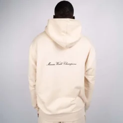 Sweatshirts*Mercier Champions Ring Hoodie in Ecru