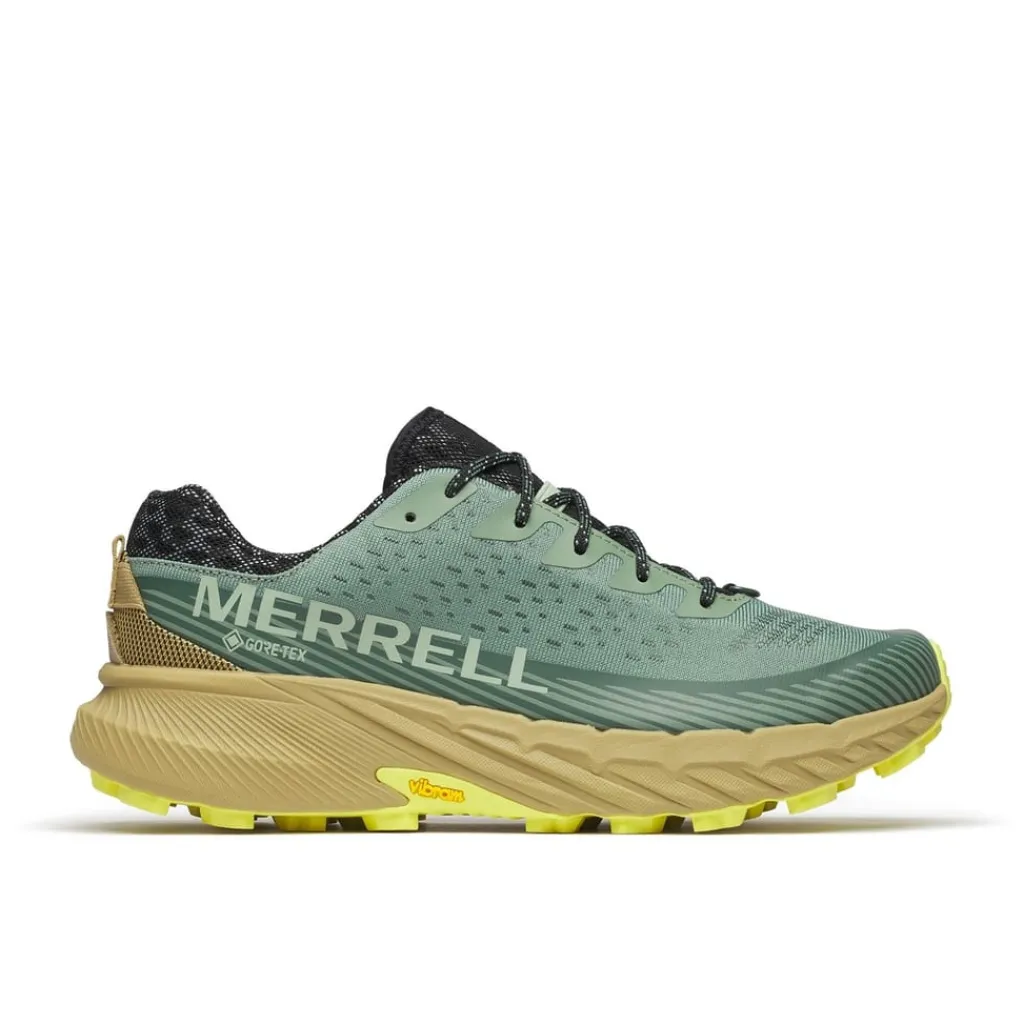 Running Shoes|Fitness And Gym Footwear*Merrell Agility5 Low Top Flat Heel Sneakers in Green