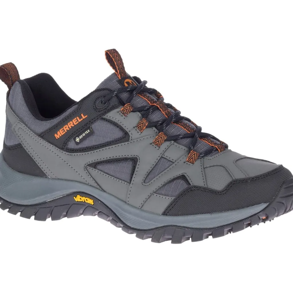 Outdoor Footwear*Merrell Mens Bryce GorE-Tex Walking Shoes in Grey