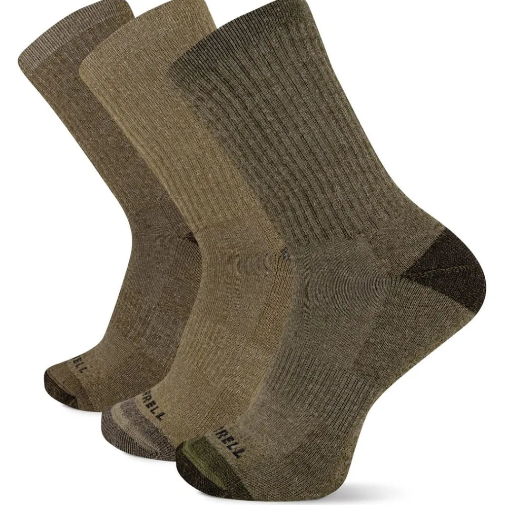 Underwear And Socks*Merrell Wool Everyday Crew 3pk in Multi