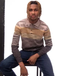 Polo Shirts|T-Shirts And Vests*Missoni Long Sleeve Polo Shirt in Multi colour