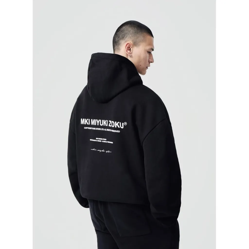 Sweatshirts|Hoodies*MKI MIYUKI ZOKU Hoodie in Black