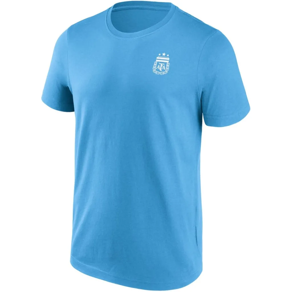 Football And Rugby Clothing*MLS Graphic Crew Neck Regular Fit T-Shirt in Blue