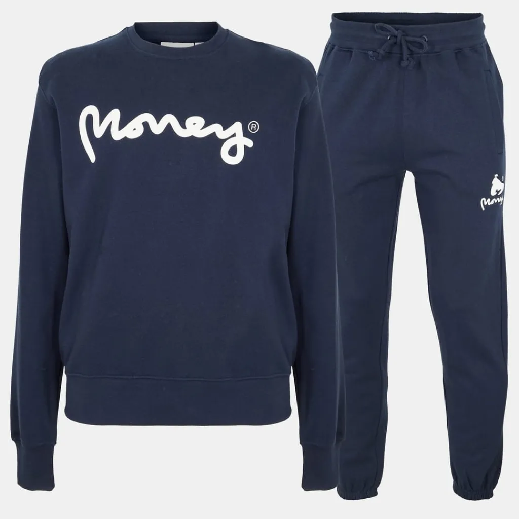 Tracksuits*Money Crew Sig Track in Blue