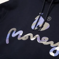 Hoodies*Money Infil Combo Hood in Blue