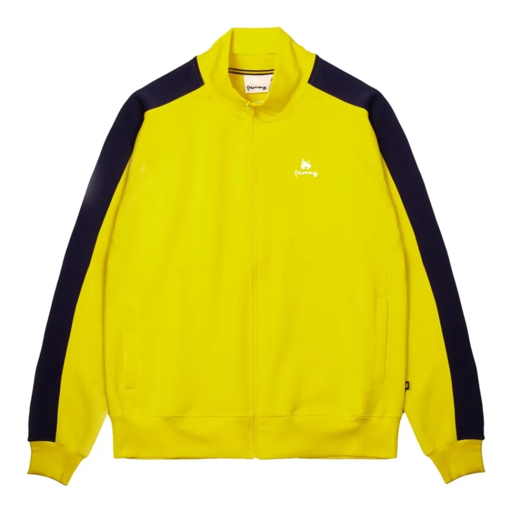 Tracksuits*Money Panel Tracksuit Top in Blue