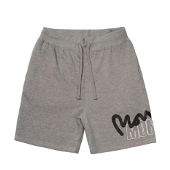 Shorts*Money Stencil Shorts in Grey