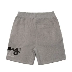 Shorts*Money Stencil Shorts in Grey