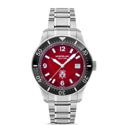 Jewellery-Watches*Montblanc 1858 Iced Sea Watch in Silver