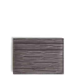 Wallets*Montblanc 4810 Ribbed Card Holder in Grey
