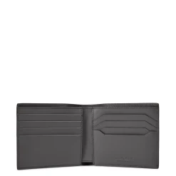 Wallets*Montblanc 4810 Textured Billfold Wallet in Grey