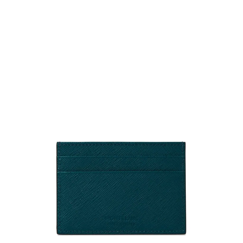Wallets*Montblanc Card Holder Wallet in Blue