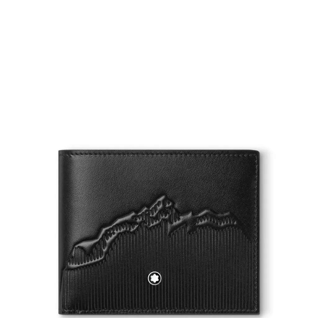 Wallets*Montblanc Meisterstuck 6cc Wallet in Black