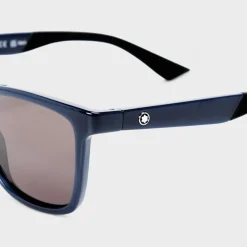 Sunglasses*Montblanc Rectangular Sunglasses in Blue