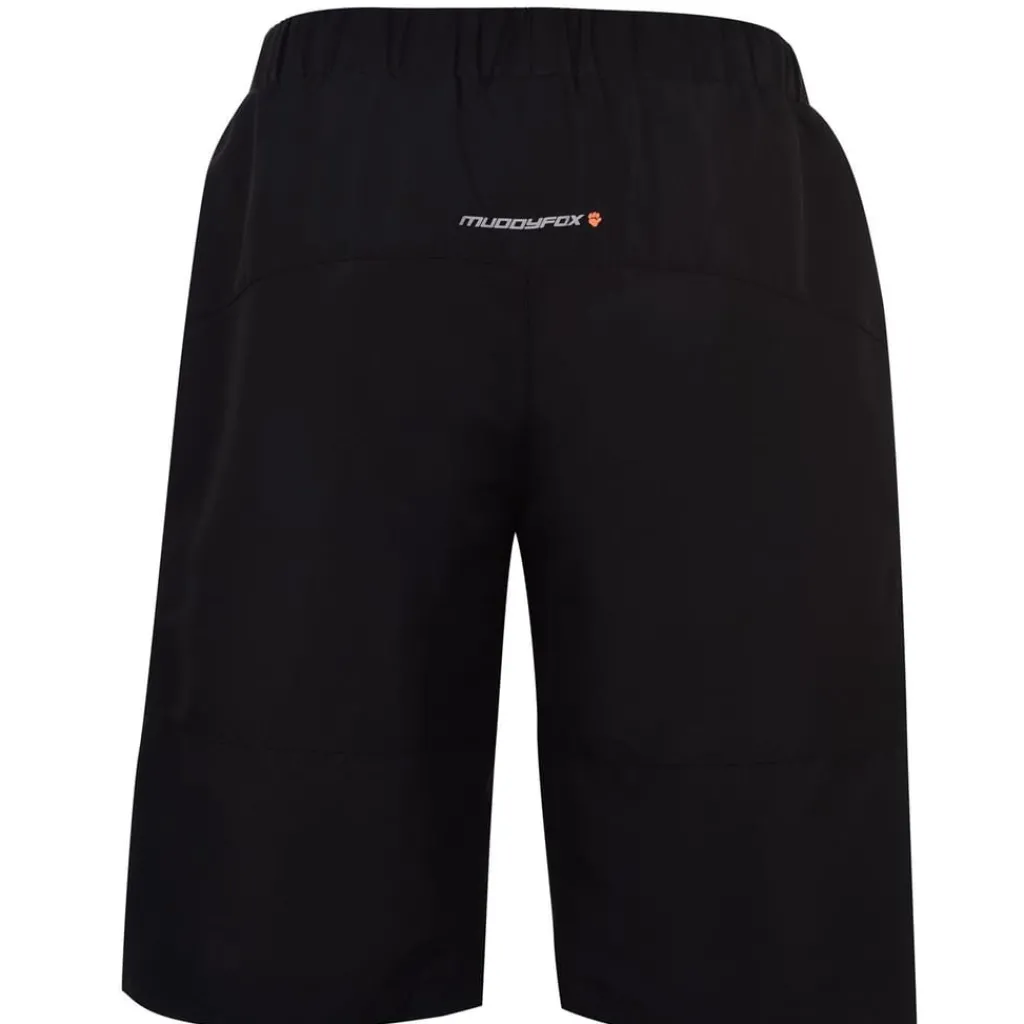 Fitness And Gym Shorts*MuddyFox Mens Urban Cycling Shorts in Black