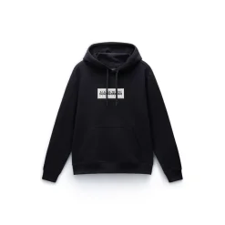 Hoodies*Napapijri Box Logo Hooded Regular Fit Sweatshirt in Black