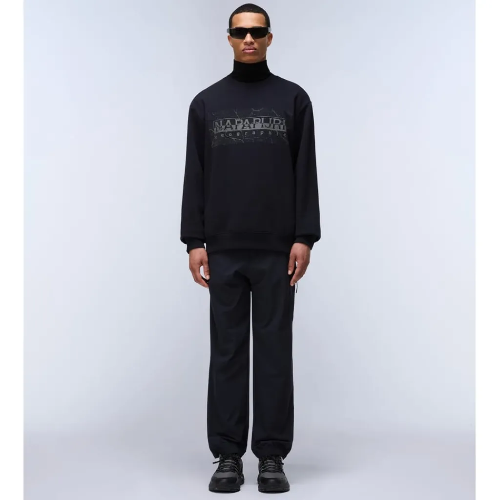 Trousers*Napapijri Cargo Trousers in Black