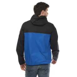 Coats And Jackets*Napapijri Mens Coubertin Logo Jacket in blue navy