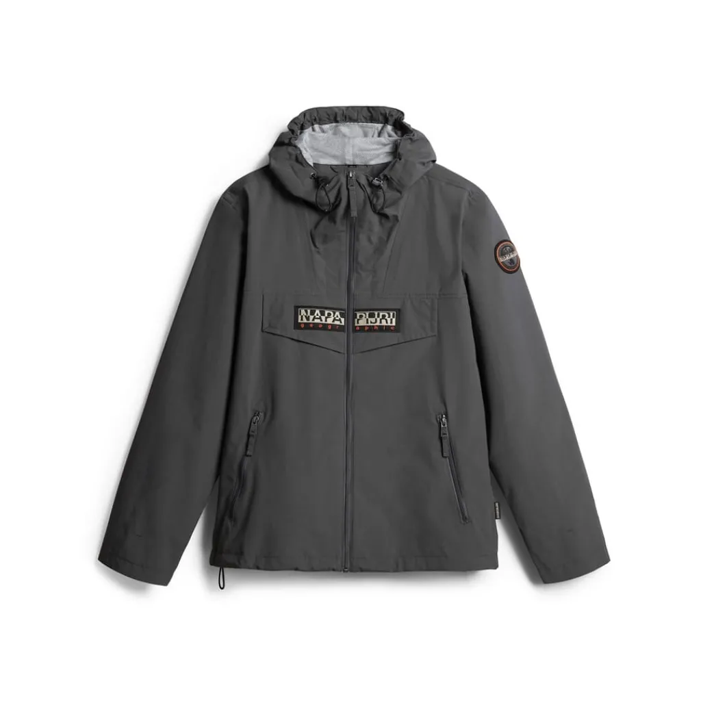 Coats And Jackets*Napapijri Open S Black 041 in Grey