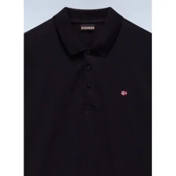 Polo Shirts*Napapijri Regular Fit Short Sleeve Polo in Black