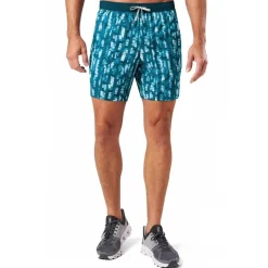 Fitness And Gym Shorts*Nathan Ess Short 7in in Blue
