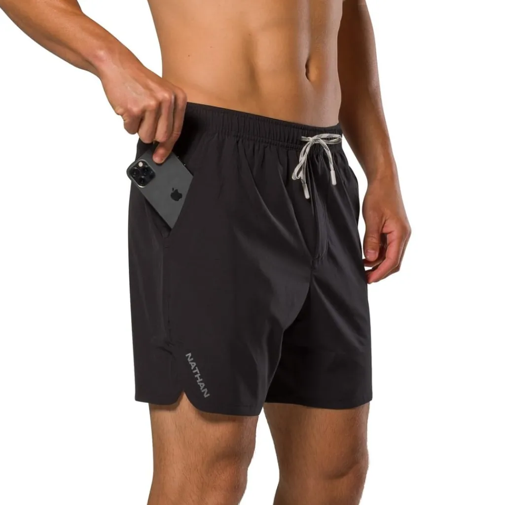 Fitness And Gym Shorts*Nathan Ess Shorts 7 un in Black