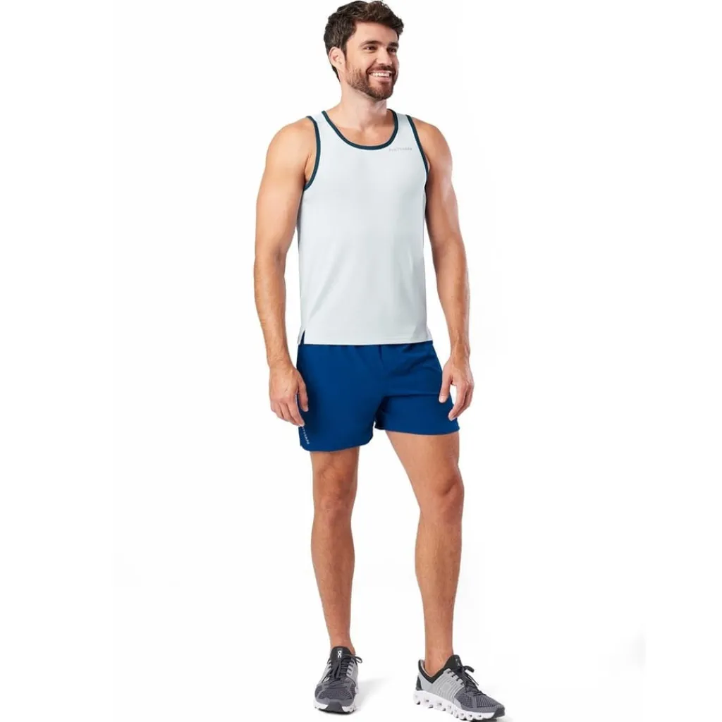Fitness And Gym Tops*Nathan Sprinter Tank in White