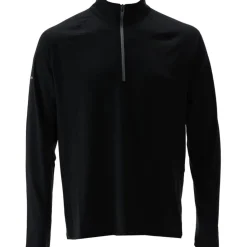 Fitness And Gymwear|Fitness And Gym Tops*Nathan Tempo Quarter Zip in Black