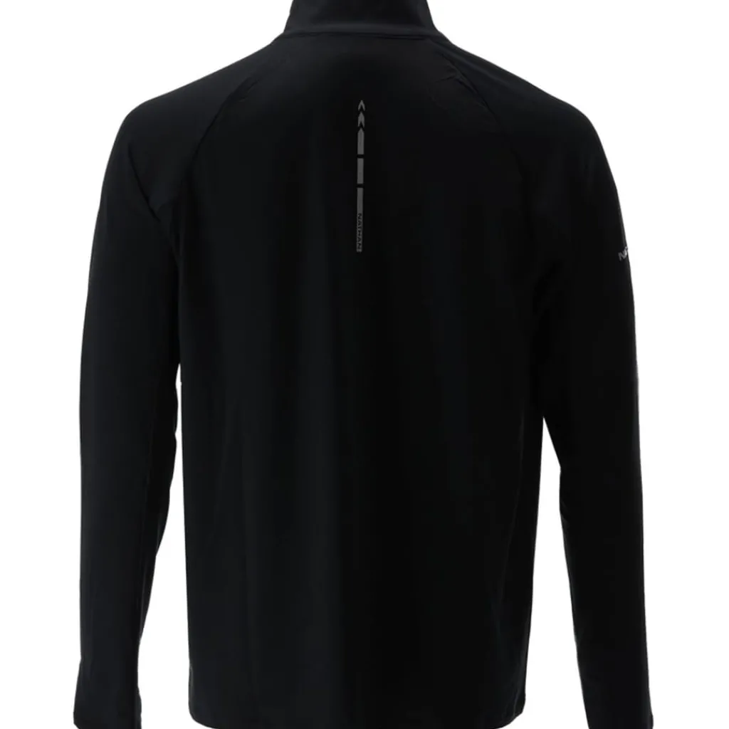 Fitness And Gymwear|Fitness And Gym Tops*Nathan Tempo Quarter Zip in Black