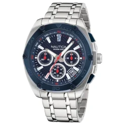 Jewellery-Watches*Nautica Dial Brclt in Silver