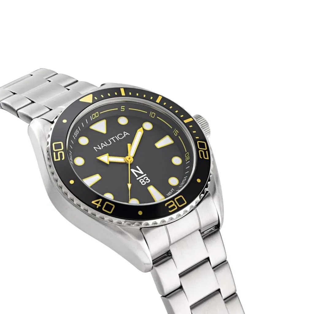 Jewellery-Watches*Nautica Dial Brclt in Silver